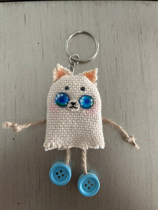 Infinity Nikki Beanie inspired keychain