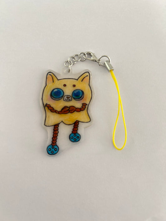 Infinity Nikki Beanie inspired phone strap/charm