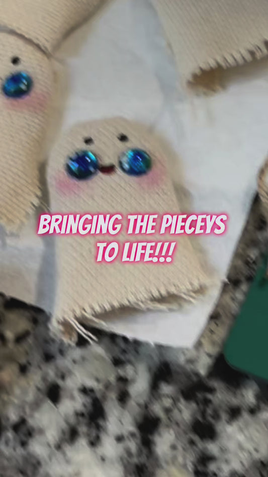 Infinity Nikki inspired “Ennui” Piecey keychain